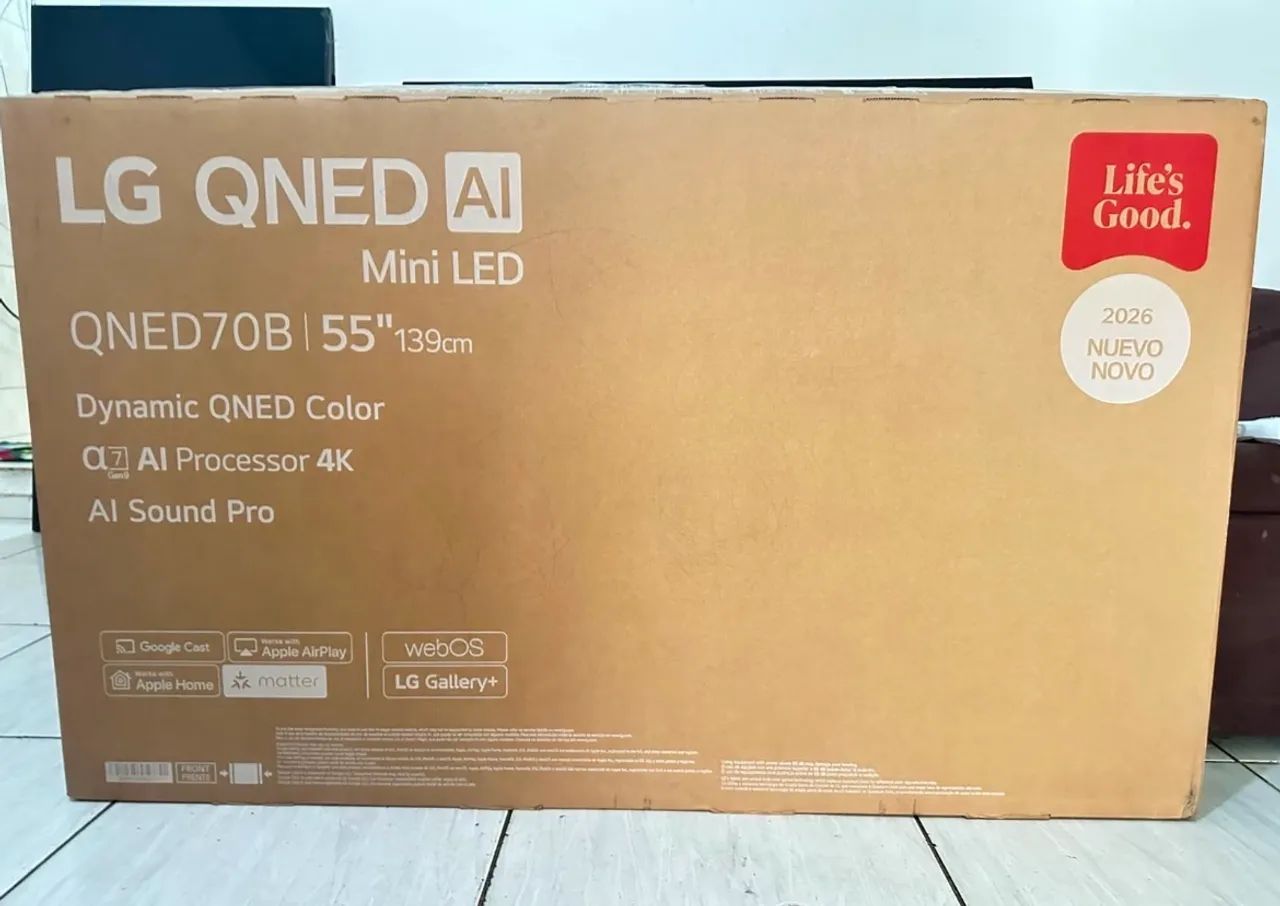 Smart 55? LG QNED MINI LED inteligência artificial UHD Wi-Fi com Xbox integrado  - Foto 2