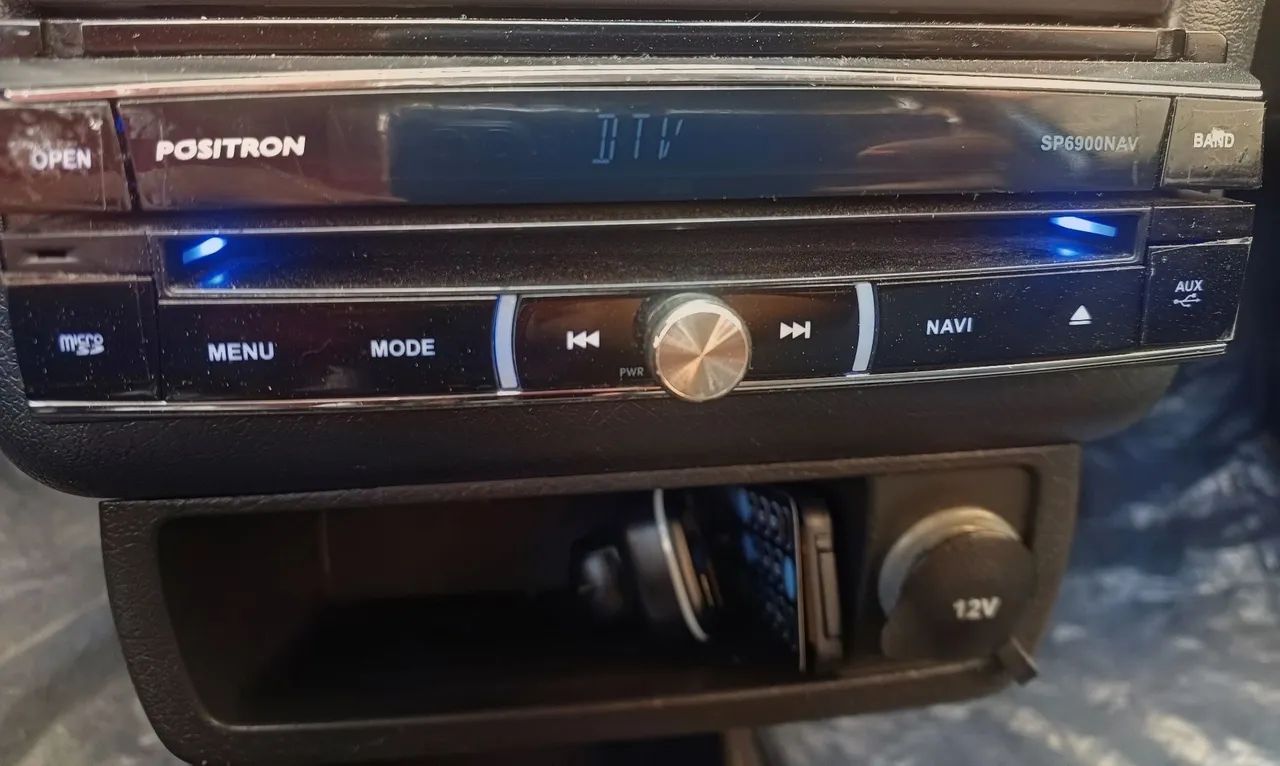 Multimídia Retrátil Pósitron SP 6900 NAV Com Tv - Foto 5