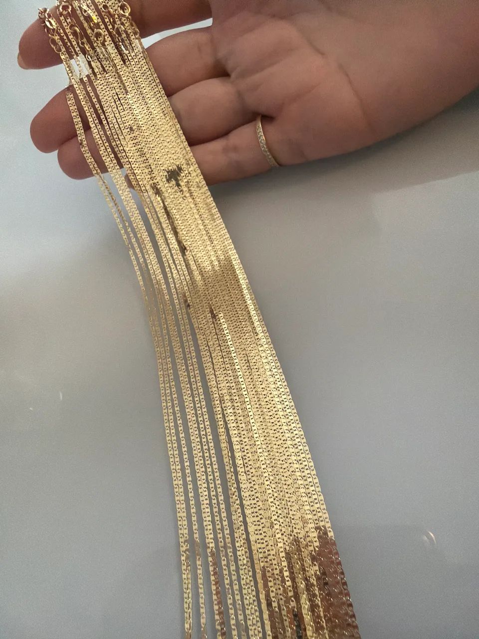 Cordão de ouro Piastrine  - Foto 2
