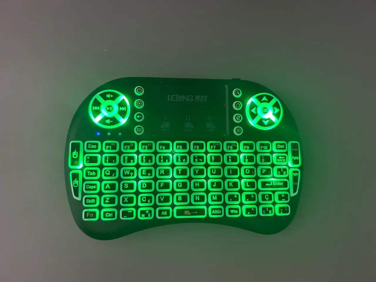Mini Teclado Bluetooth Para TV/ Projetor  - Foto 2