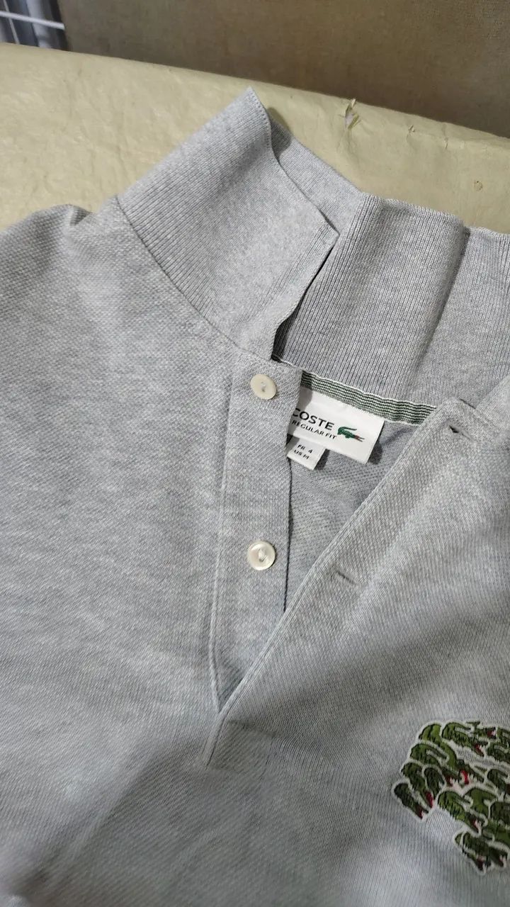Pólo Lacoste Monograma - Foto 3