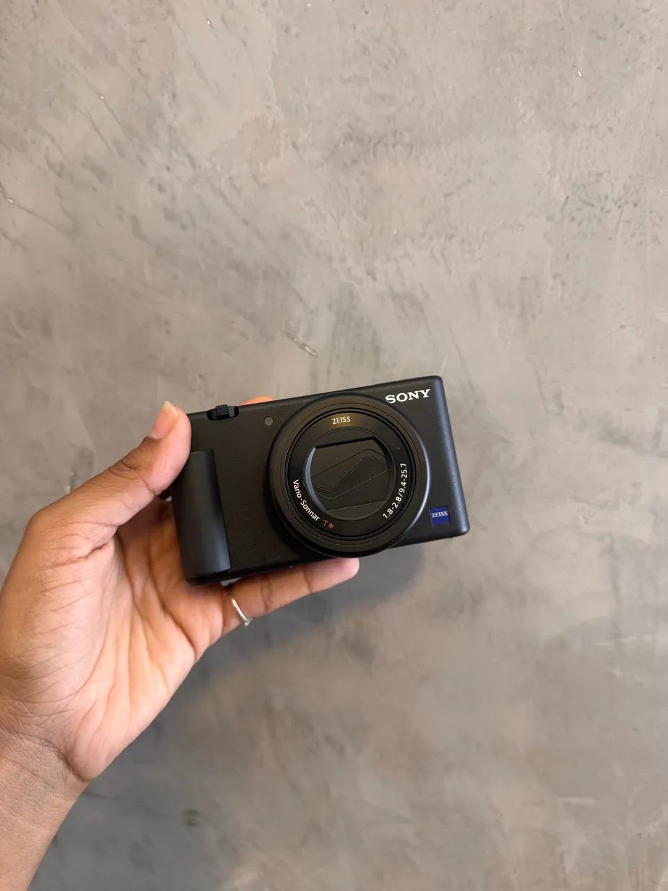 Câmera ZV-1 compacta preta 