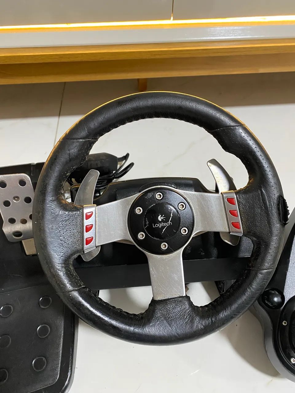 Volante Logitech g27   - Foto 3