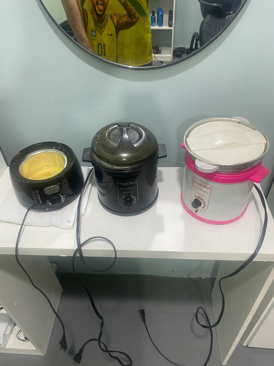 Panela de cera quente