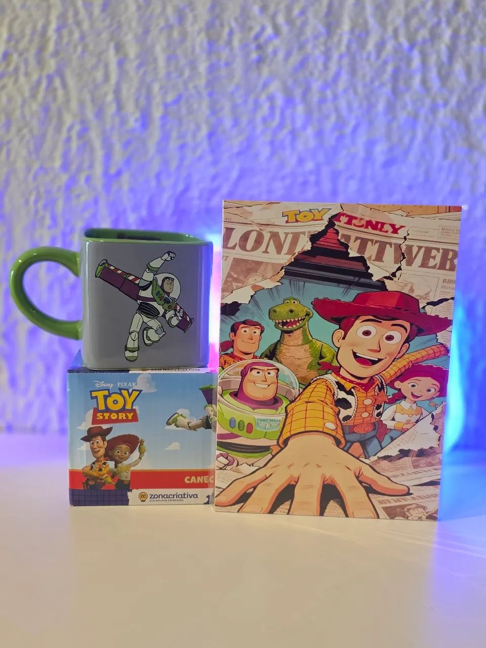 Toy Story combo presente caneca 