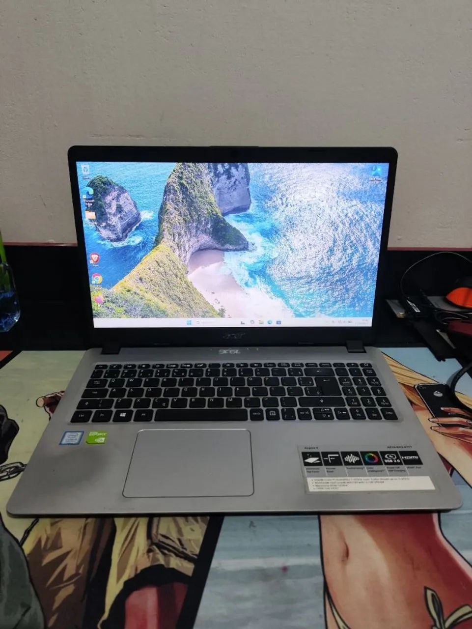 Notebook Acer com placa de vídeo dedicada - 6 meses de garantia  - Foto 2