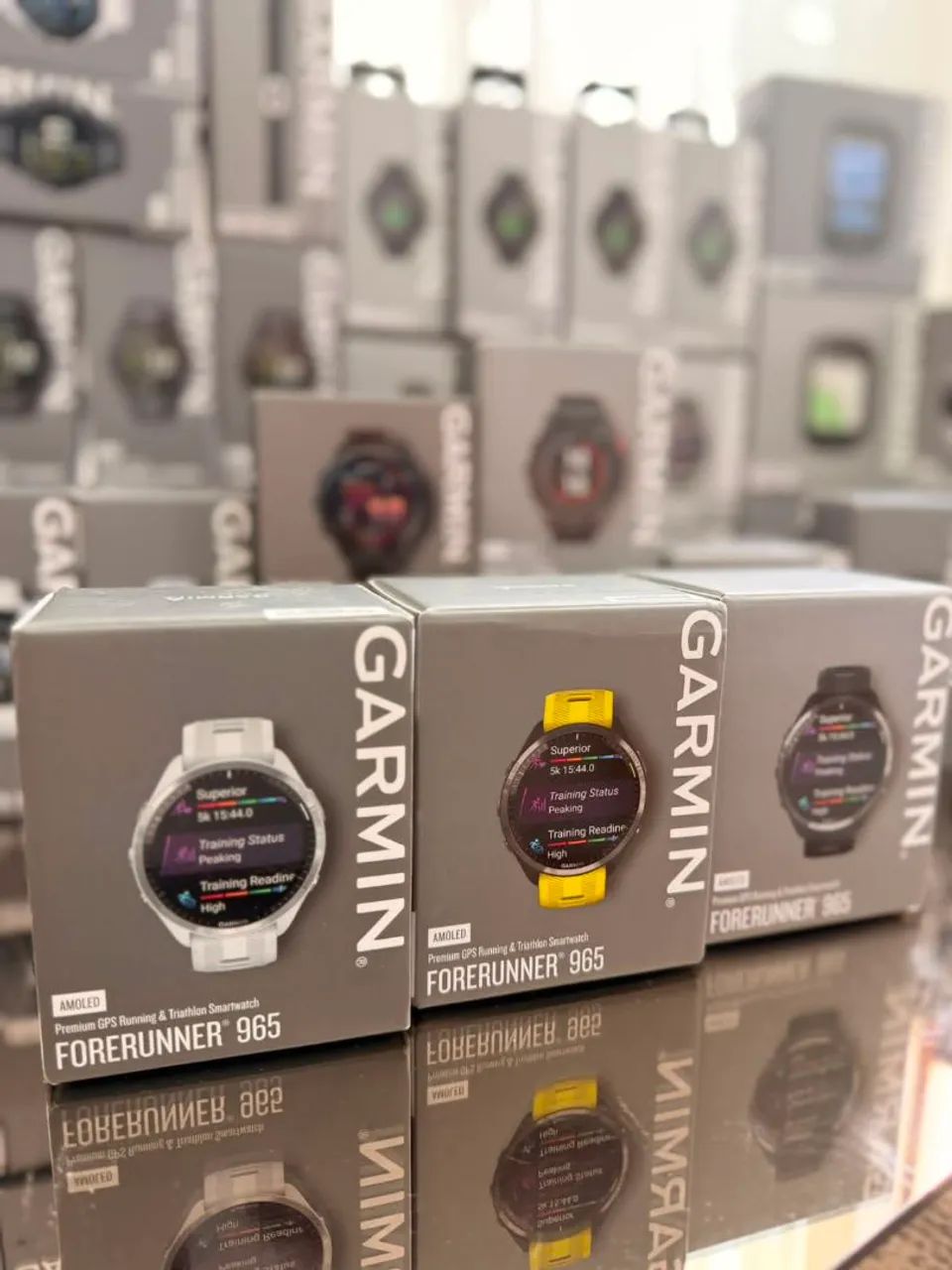 Garmin linha Forerunner.