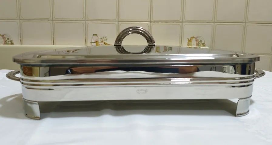 Rechaud Soppil espessurado em prata - Foto 2