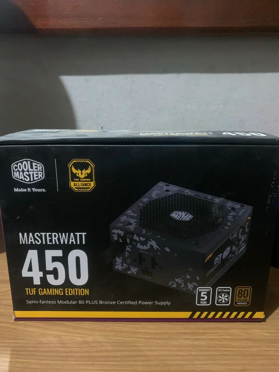 Cooler Master MasterWatt 450W TUF Gaming Edition - 80 Plus Bronze - Foto 2