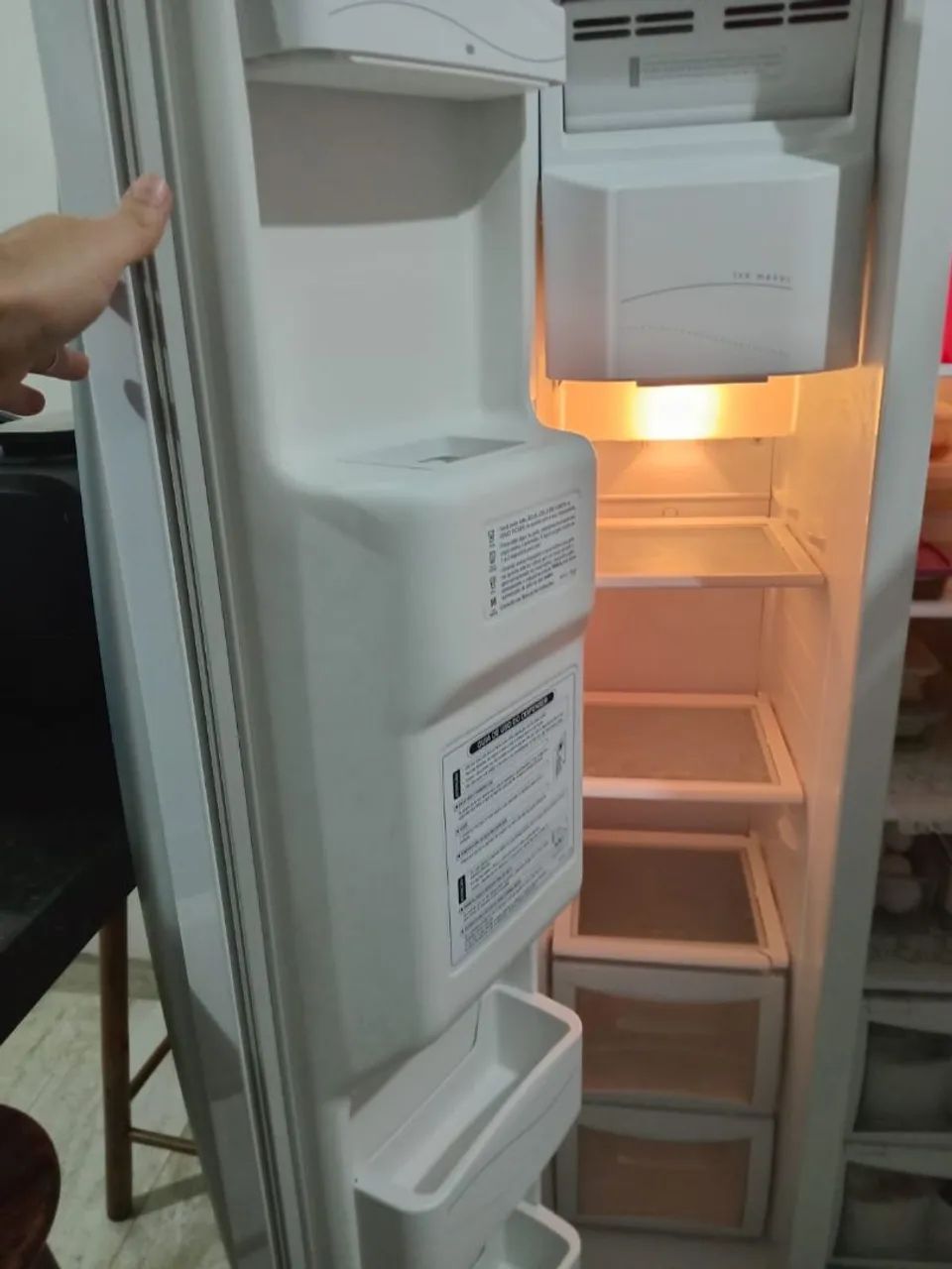 Geladeira side by side Eletrolux 501 lts - Foto 3