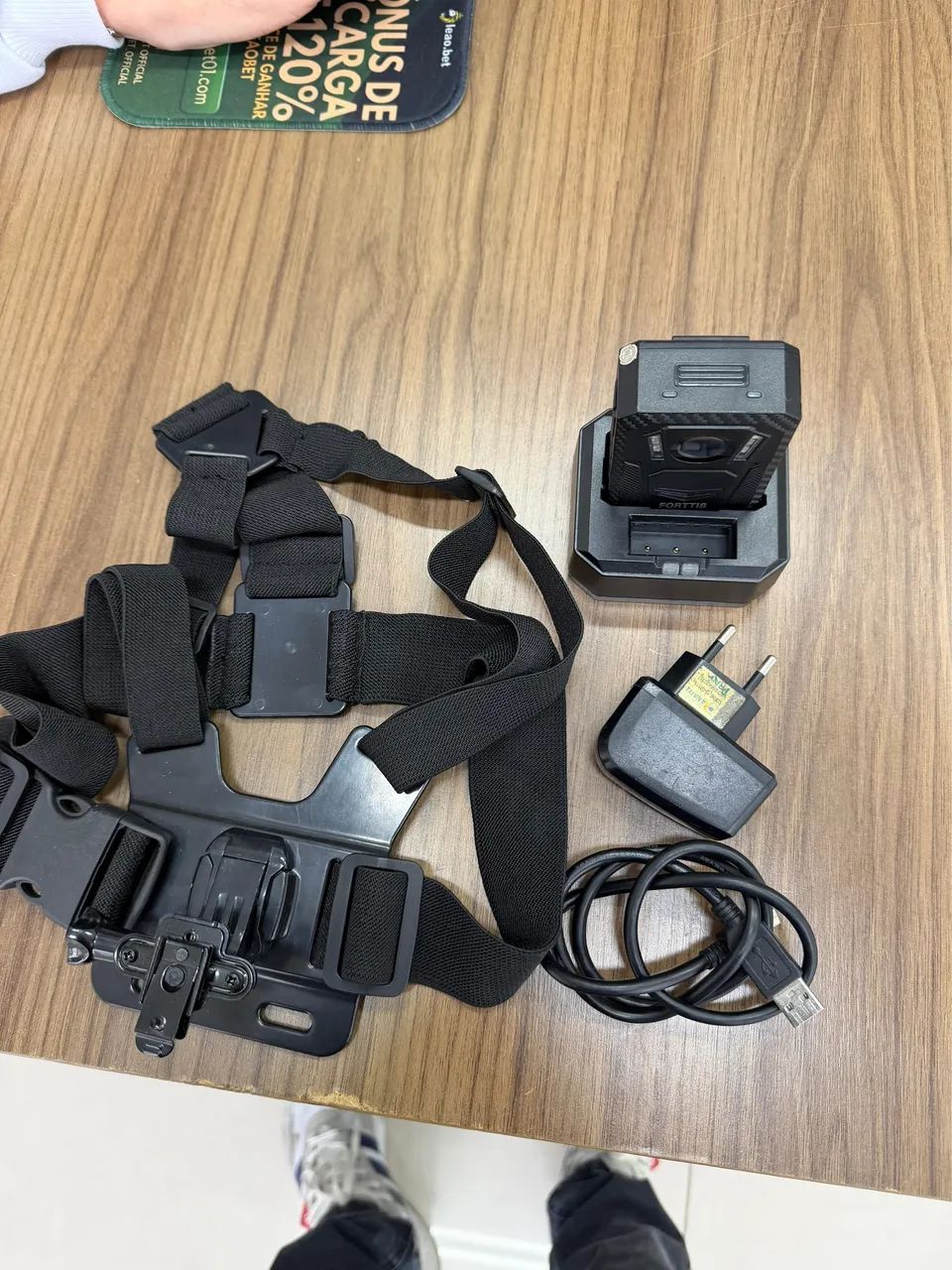 Câmera Corporal Body Cam Forttis Full HD Visão Noturna Profissional  - Foto 2