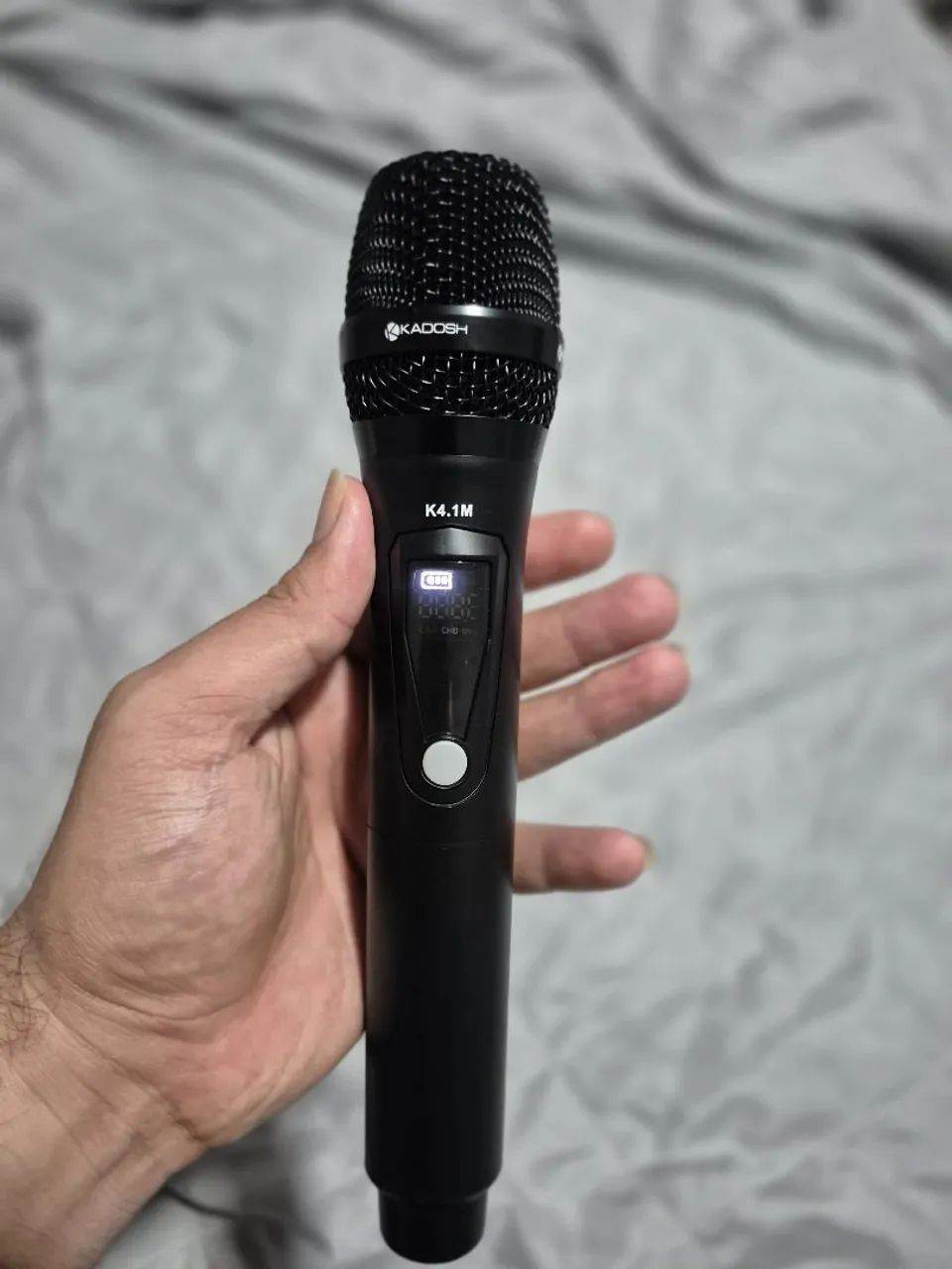 KIT MALA 2 MICROFONES PROFISSIONAIS KADOSH K412MT  - Foto 2