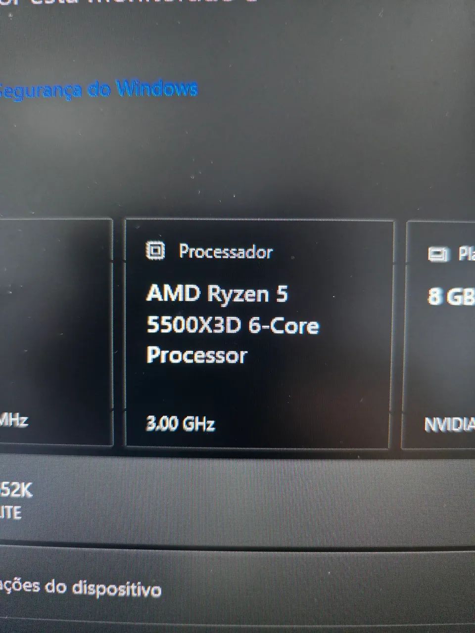 Processador ryzen 5 5500X3D  - Foto 3
