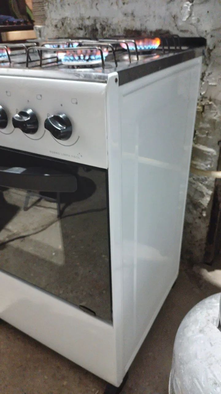 Fogão funcionando limpo e revisado entrega grátis  - Foto 3