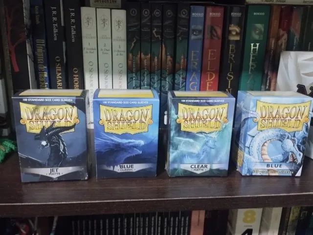 Dragon Shield Blue - 100 sleeves - Foto 2