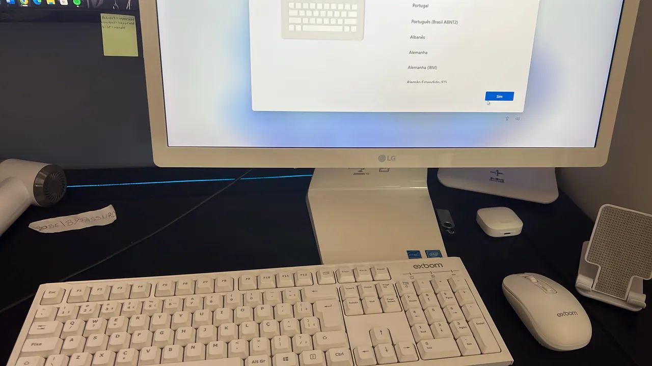Pc all in One LG - 22P - SSD - TPM 2.0 - Completo  - Foto 4