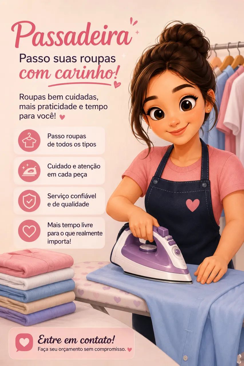 Serviço de passadeira