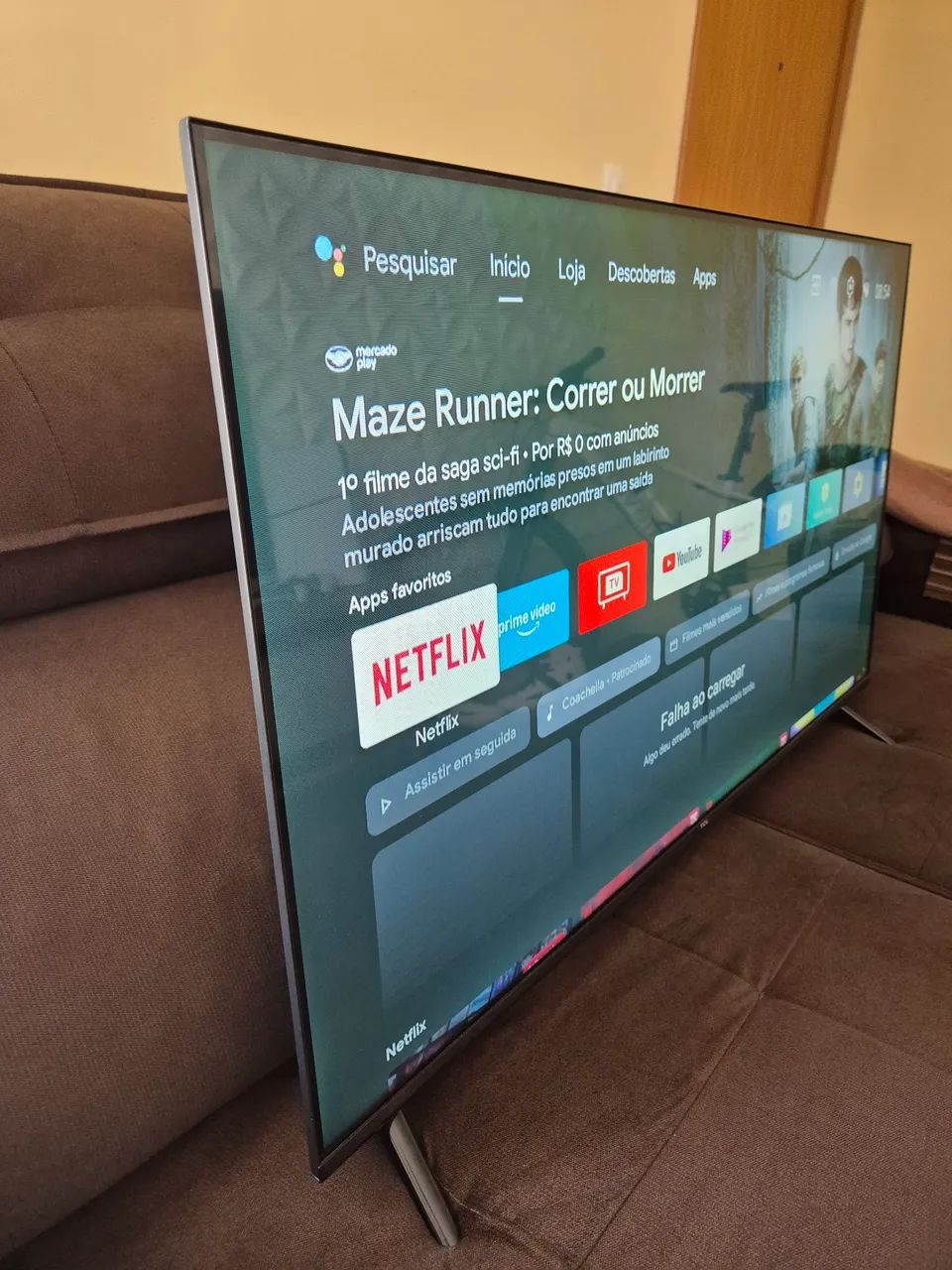 Smart TV Android TCL 43"(43S5400A) + Roku Express - Foto 3