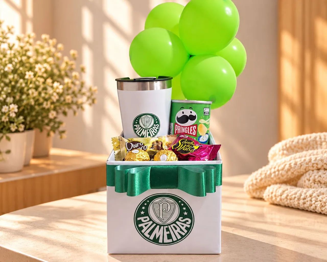 Cesta de Presente - Palmeiras 