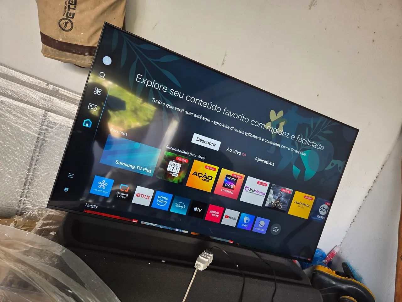 Smart TV Samsung 60" polegadas  - Foto 3