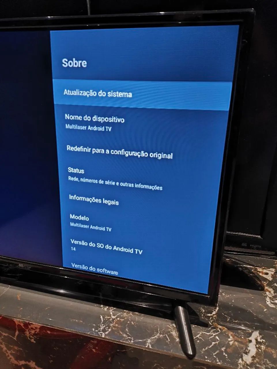 TV 32 polegadas smart Android  - Foto 4