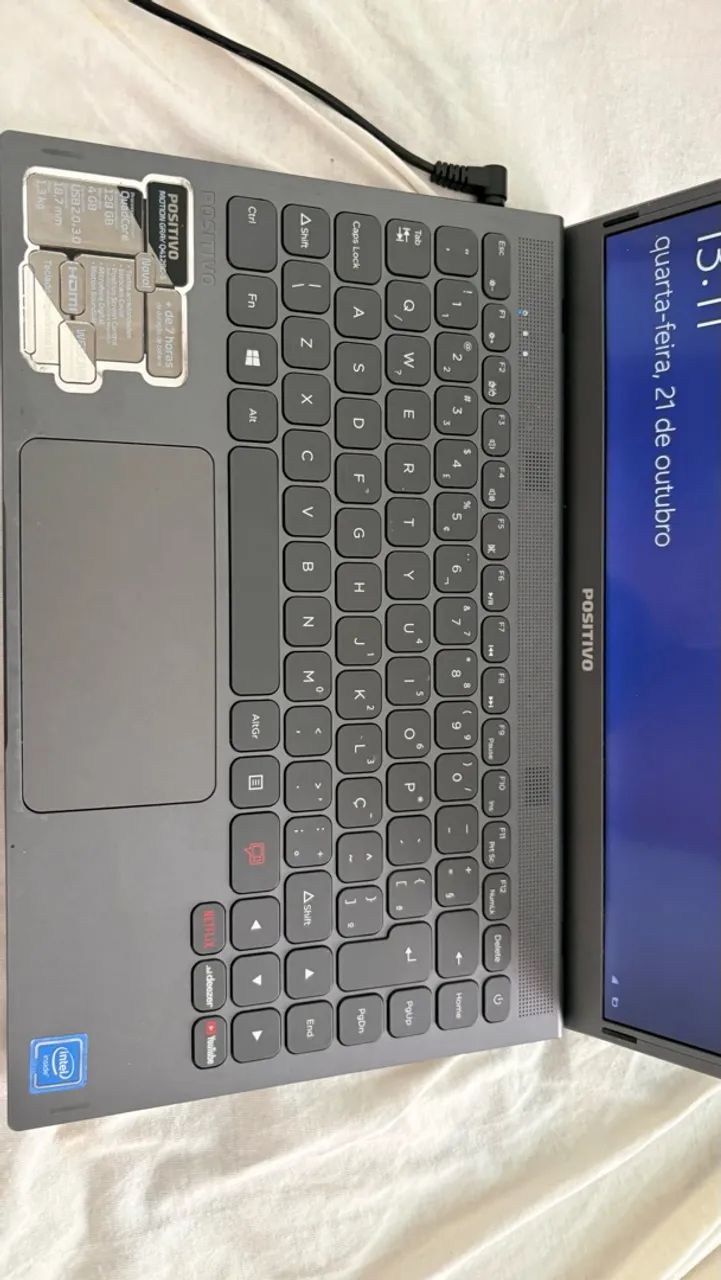 VENDO NOTEBOOK POSITIVO MOTION R$ 650 - Foto 2