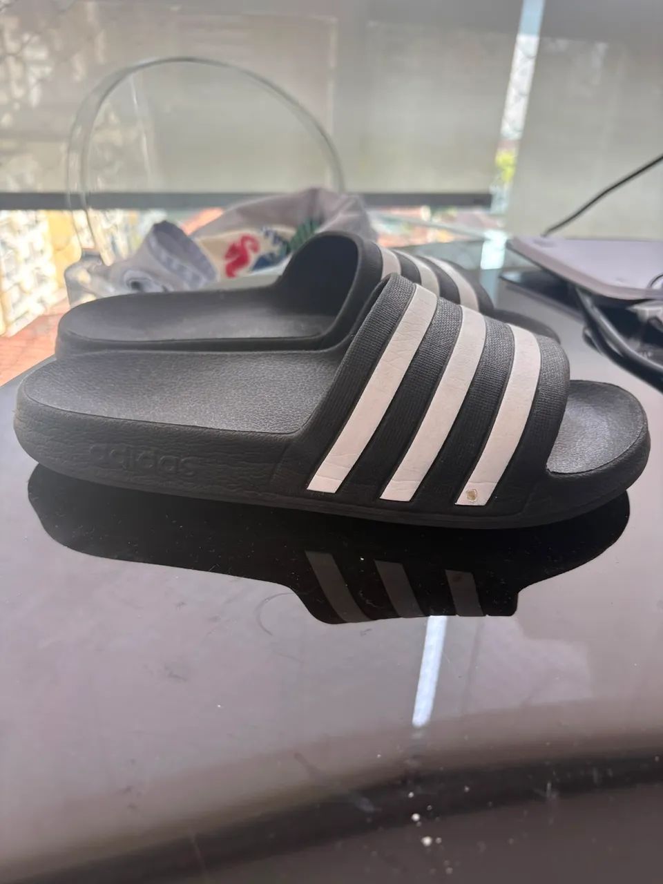 Chinelo Adidas número 38 - Foto 2