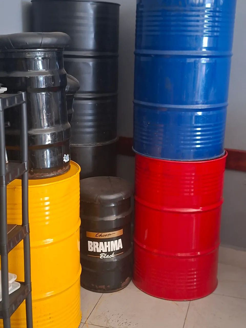 Tambor de 200 litros com pintura eletrostática  - Foto 3