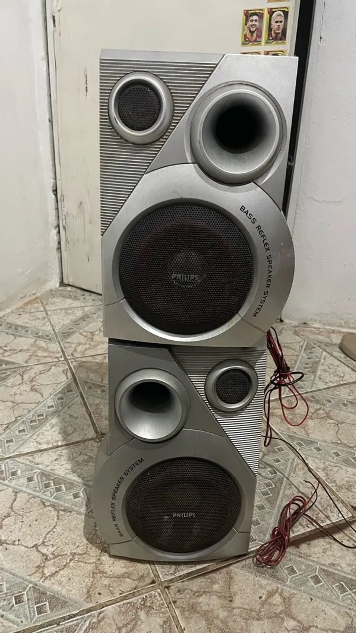 Vendo 2 caixa de som PHILIPS 