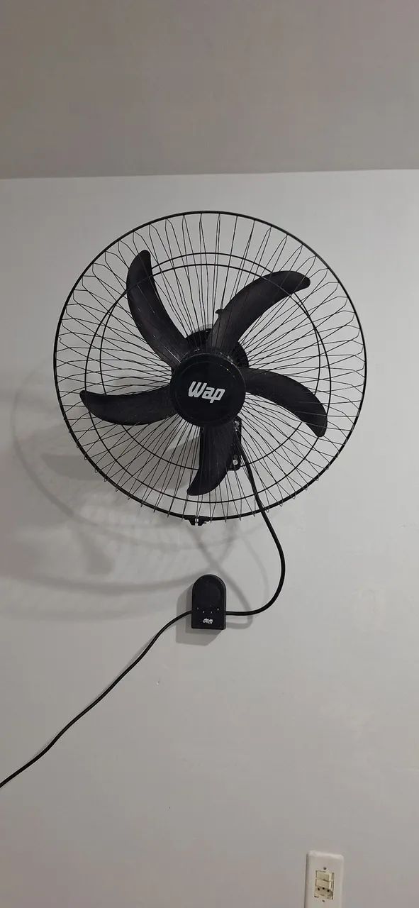 Ventilador WAP de parede 55CM turbo com 5 pás - Foto 4