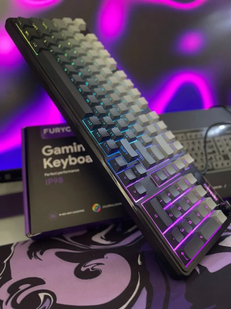 Teclado Gamer FuryCube - Foto 4