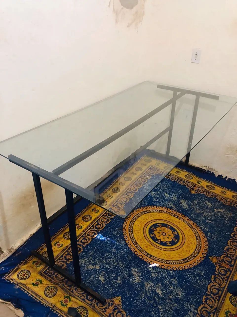MESA DE VIDRO ÓTIMA 