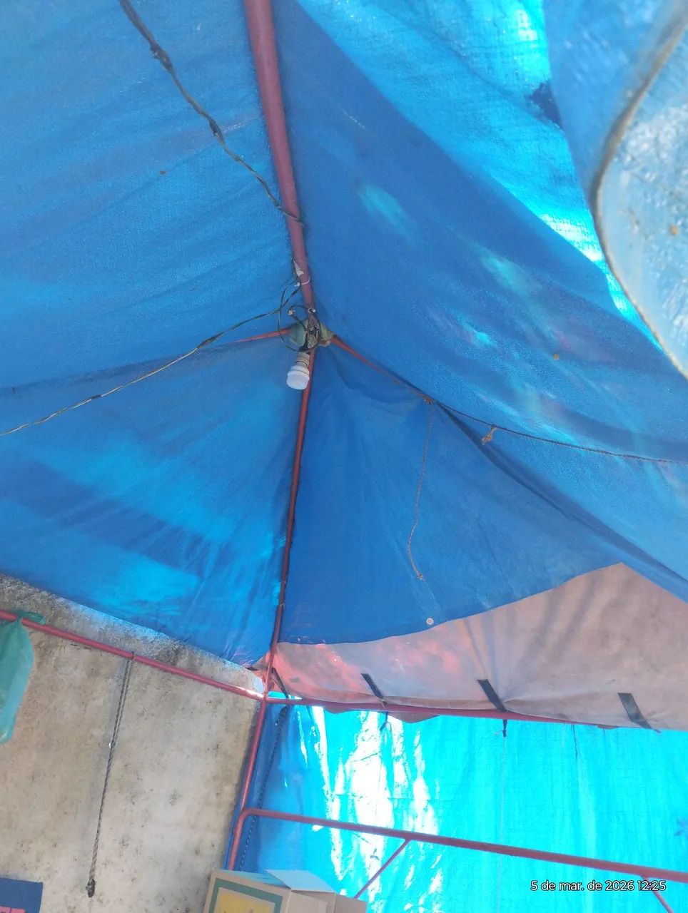 Barraca de ferro reforçada  - Foto 4