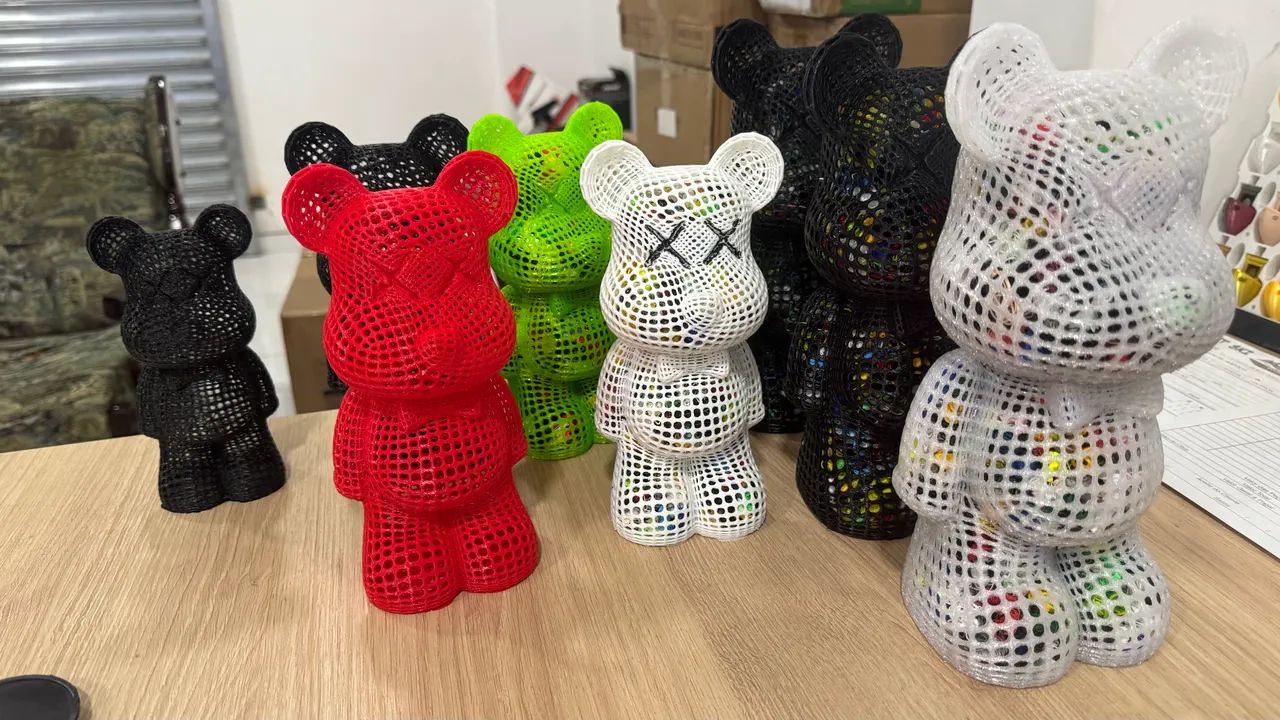 Urso Decorativo 3d