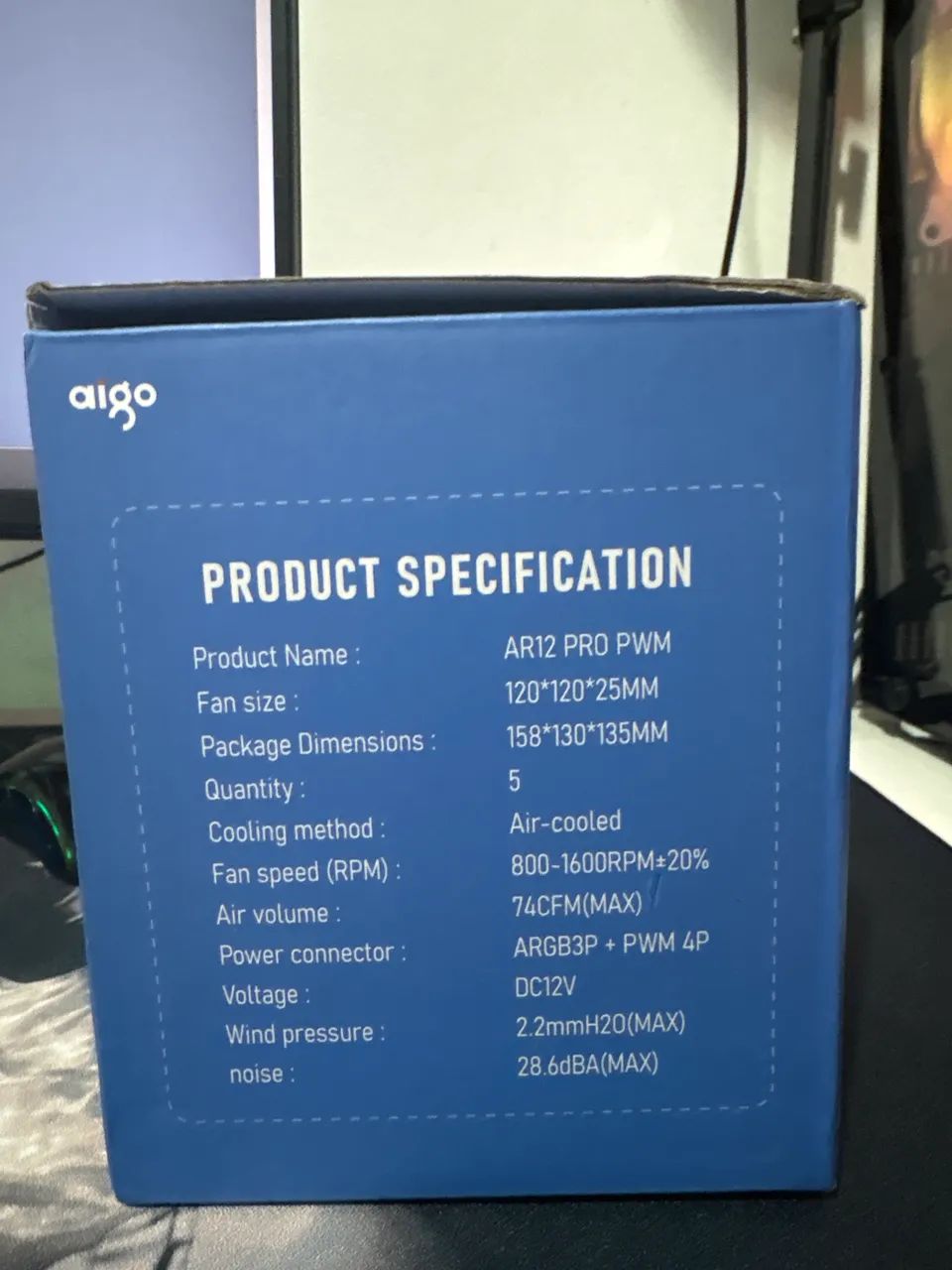 Kit ventoinhas Aigo AR12 Pro - Foto 2
