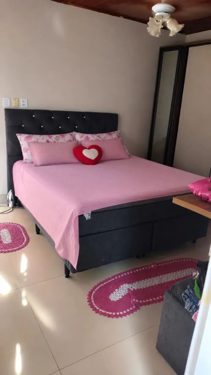 Cama + box usada
