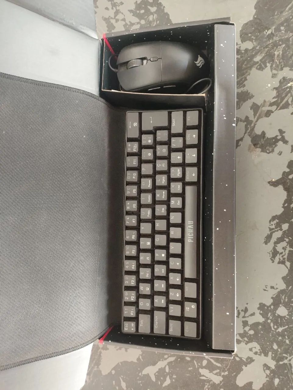 Vende-se kit pichau netuno teclado mouse e mouse pad - Foto 2