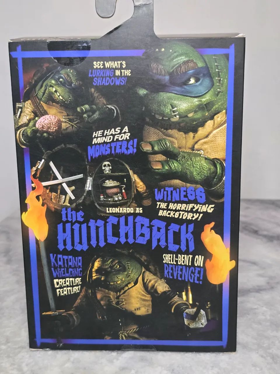 Neca Tartarugas ninja x monsters Leonardo corcunda - Foto 4