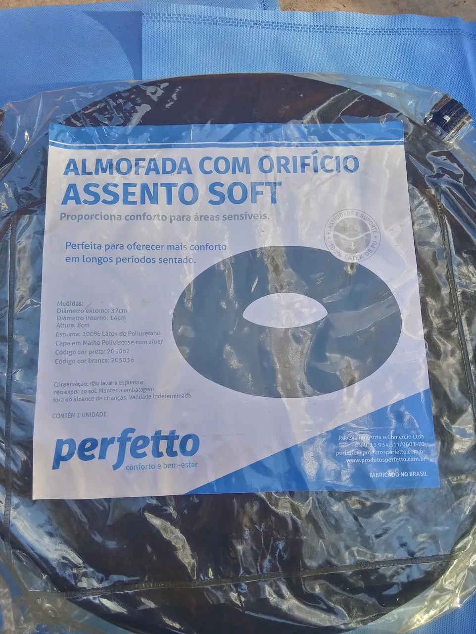 Amofada assento com orifício assento soft perfetto! - Foto 3