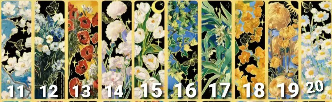 Marca páginas flores - Foto 3
