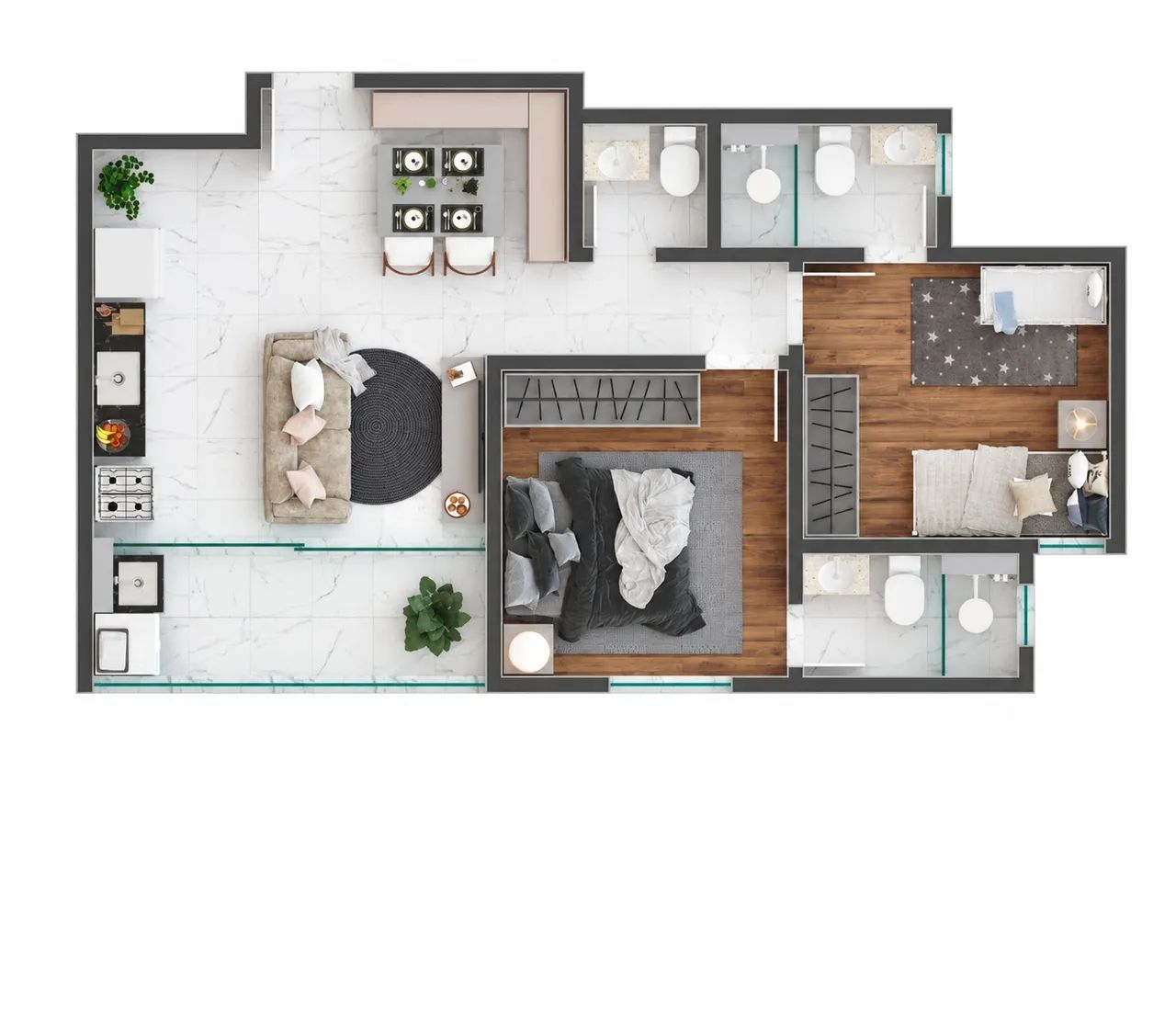 Apartamento 2 quartos - Alto dos Passos - Foto 3