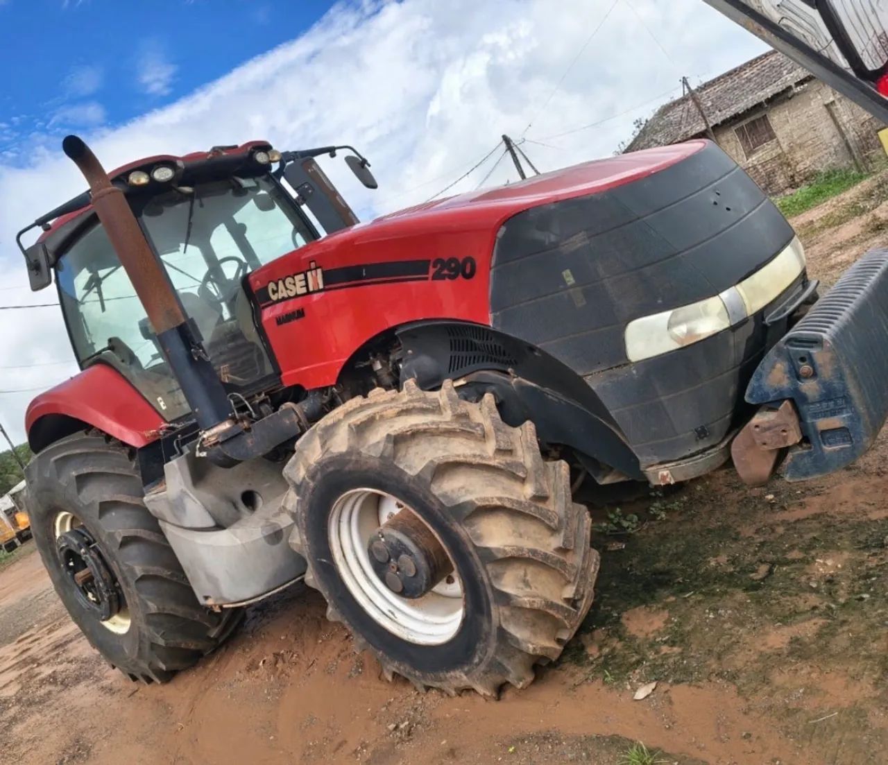 Trator Case 290 ano 2018, 4x4, com 6.500 horas e ar condicionado, em SP - Foto 3