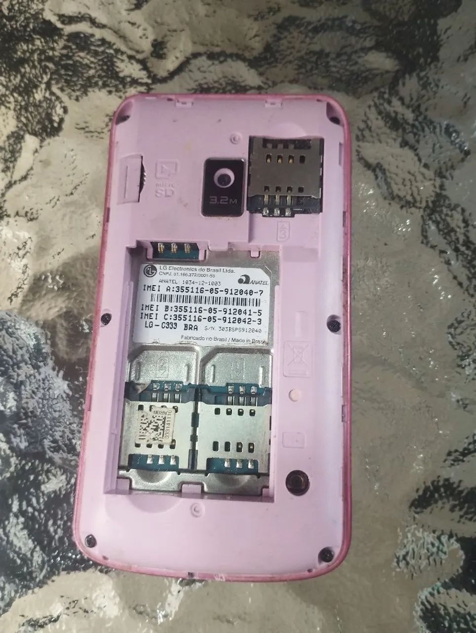 Celular LG antigo tri chip - Foto 2