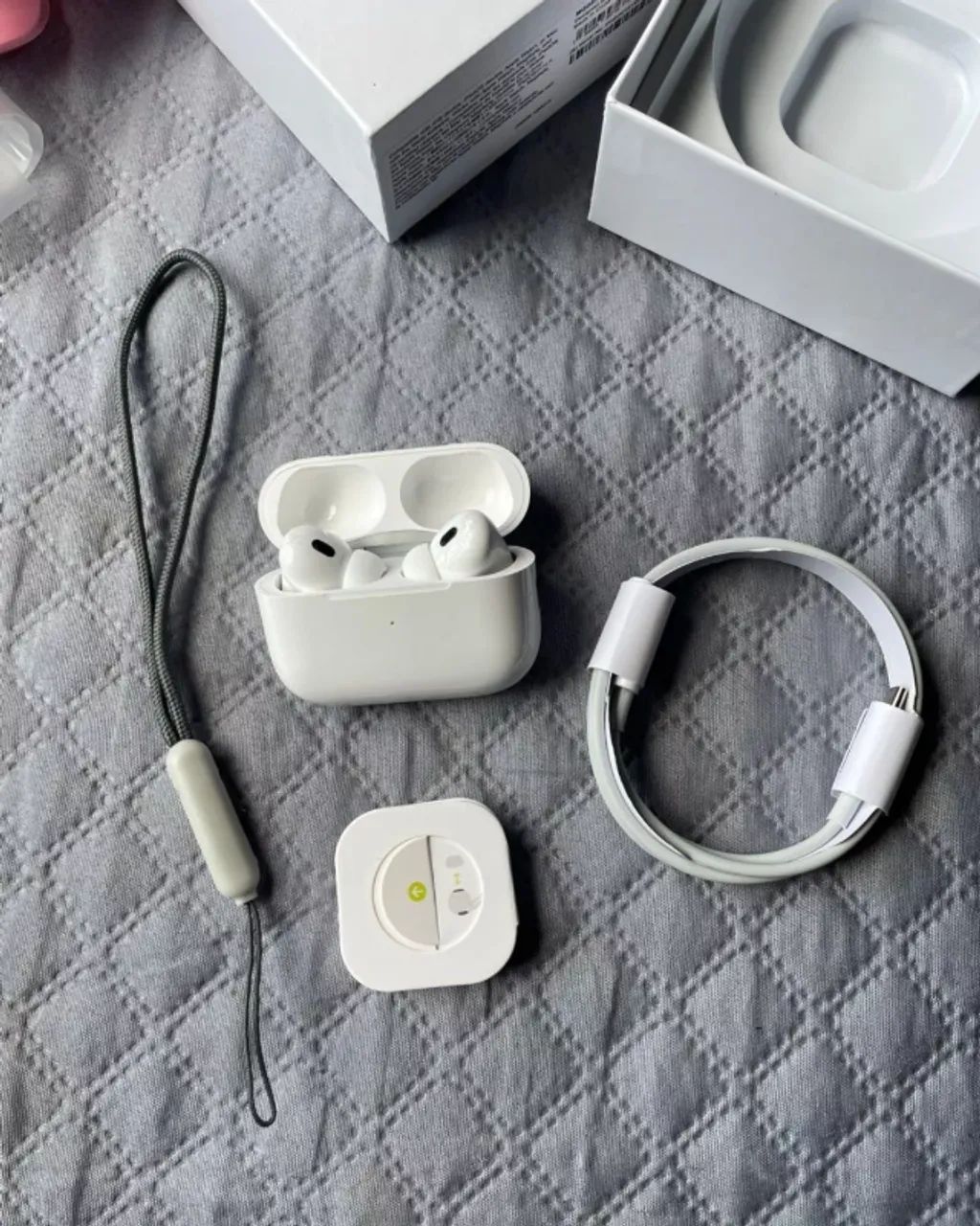 Fone Bluetooth Sem Fio Pro 2 com Estojo de Recarga para Android e iPhone Novo
