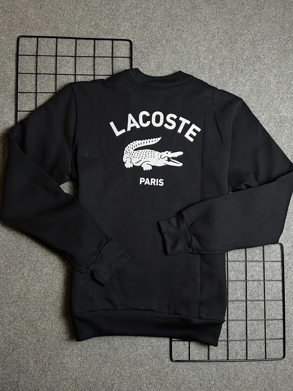 Moletom Lacoste Paris Preto - Foto 3