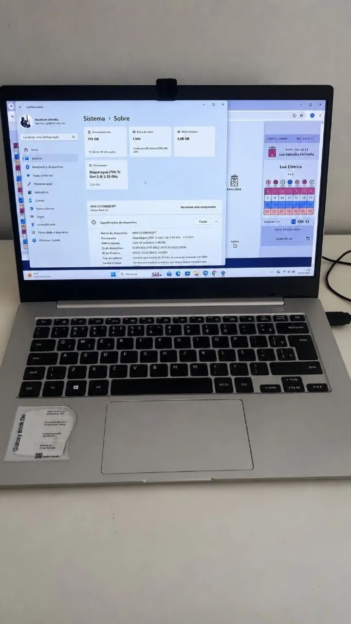 Notebook Samsung Book Pro