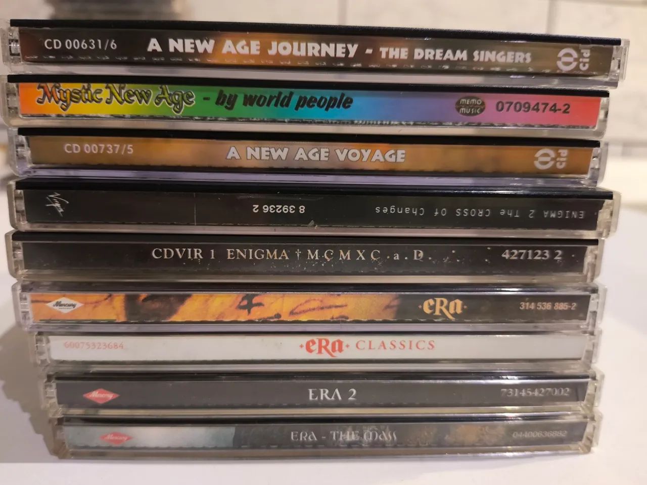 洋楽 E-40 CDS Lote / Coleção de CDs de Música New Age e Enigma / Era (9 CDs