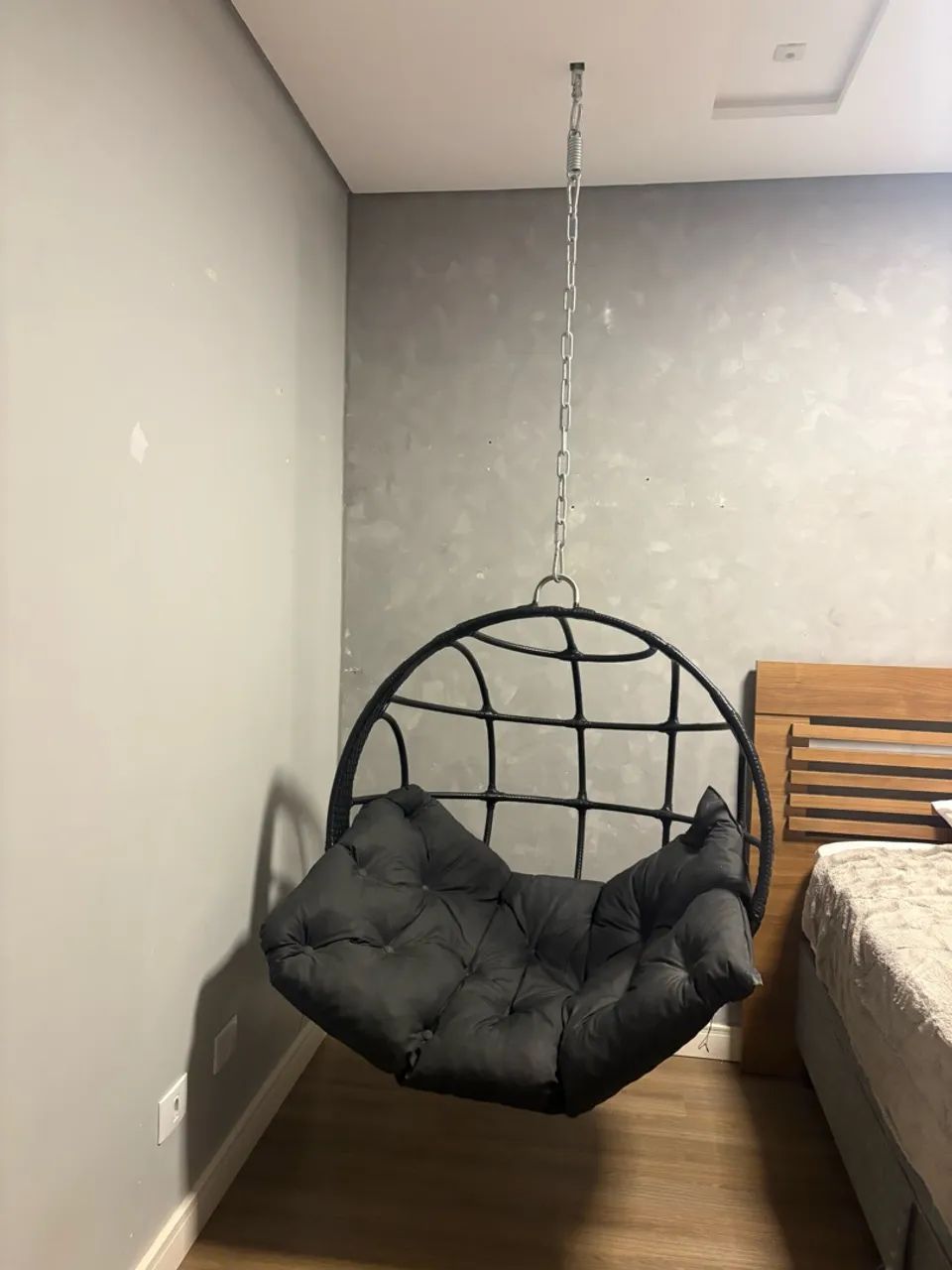 Cadeira balanço suspenso ninho - Foto 2