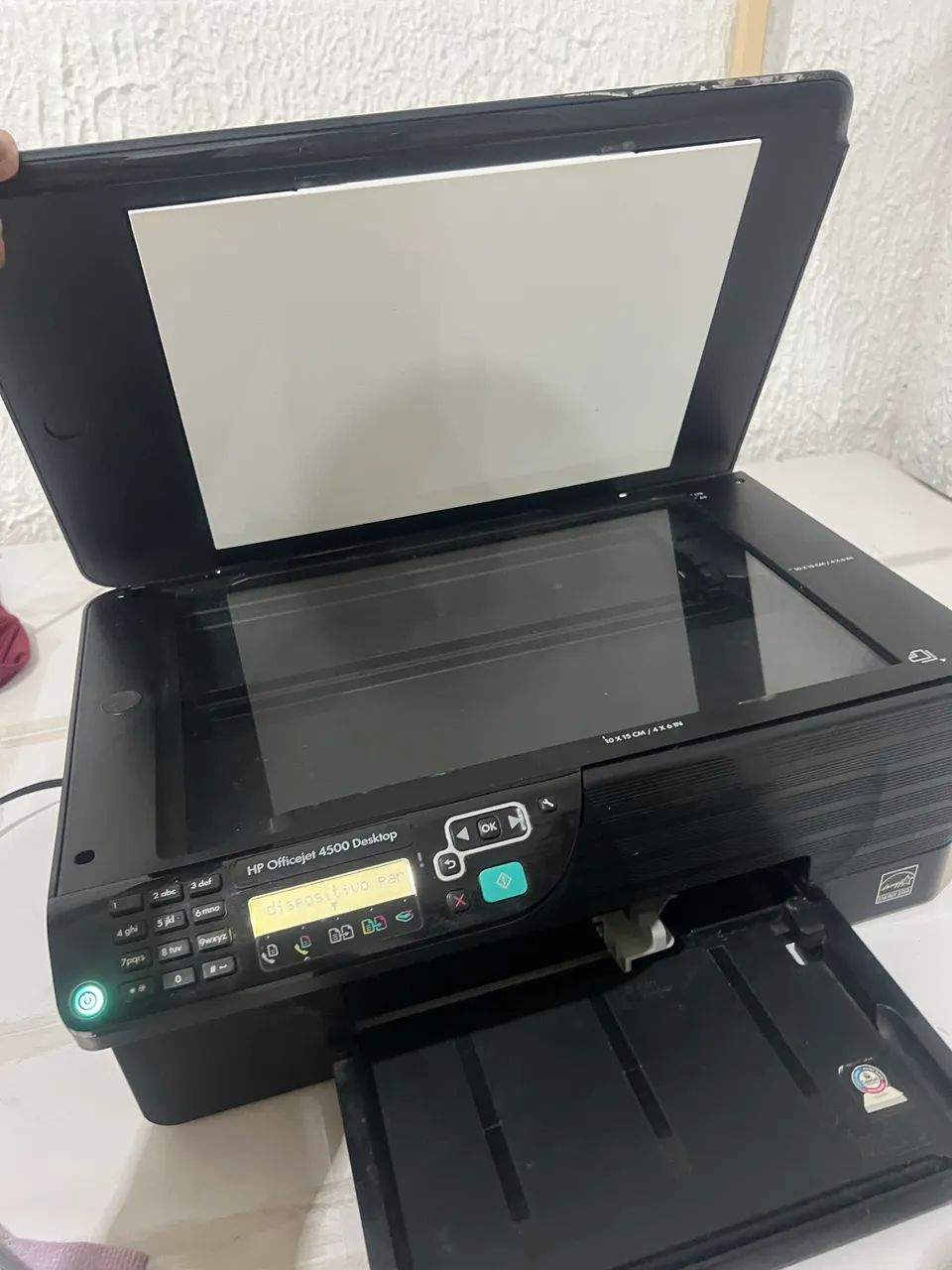 HP OfficeJet 4500 Desktop Multifuncional - Impressora, Scanner e Copiadora - Foto 2