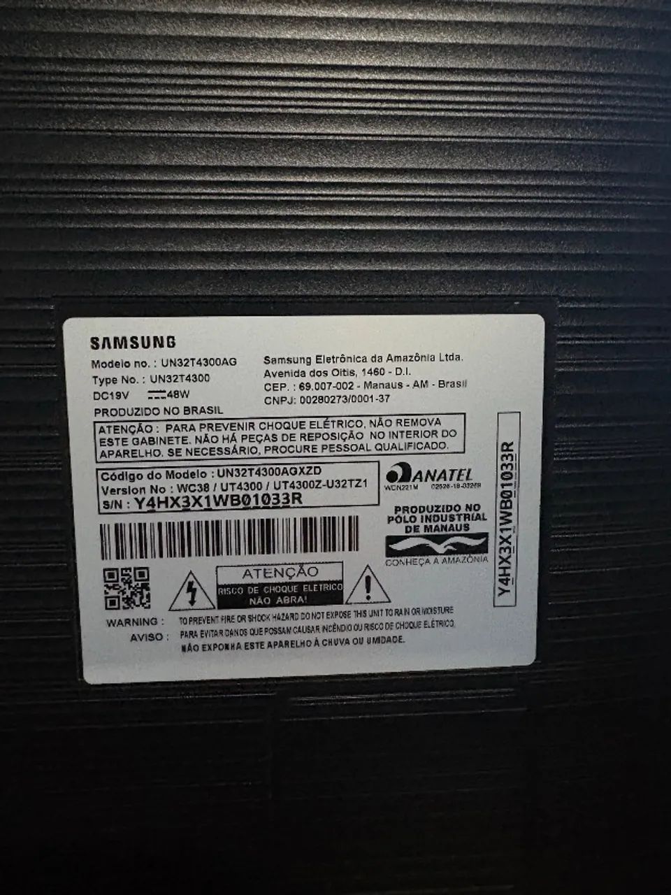 Smart TV Samsung 32? T4300 HD - nova + Caixa - Foto 4